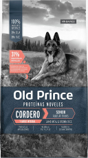 Old Prince Adult Dog Senior All Breeds Cordero y Arroz Integral 3kg